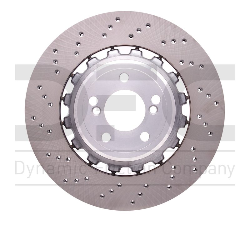Dynamite Friction 624-31156D Disc Brake Rotor - Rear Left