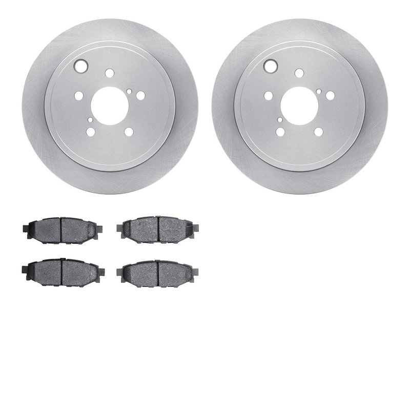 Dynamite Friction 6302-13041 Disc Brake Kit - Rear