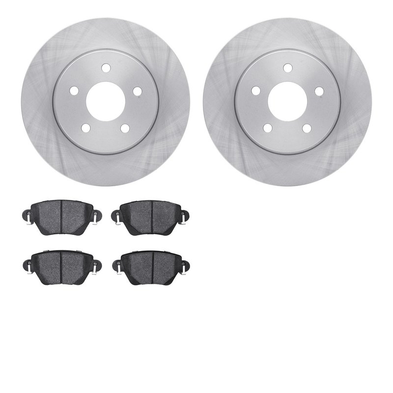 Dynamic Friction 6302-20014 Disc Brake Kit - Rear