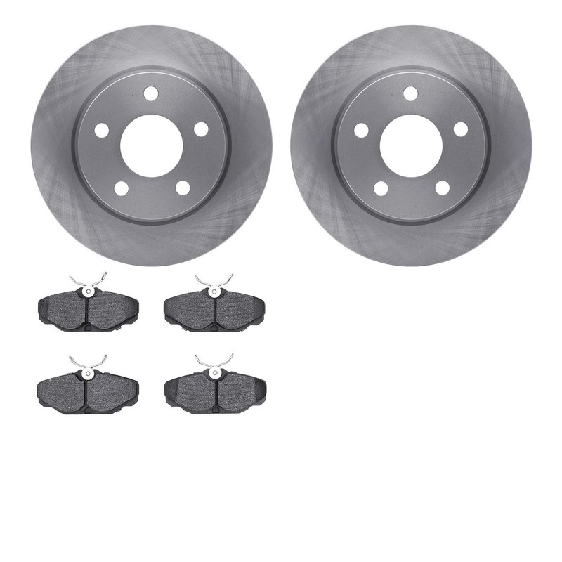 Dynamic Friction 6302-54087 Disc Brake Kit - Rear