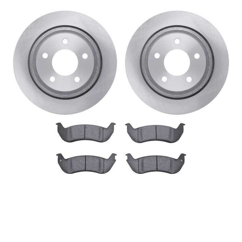 Dynamite Friction 6302-54147 Disc Brake Kit - Rear