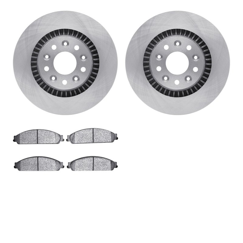 Dynamite Friction 6302-54176 Disc Brake Kit - Front