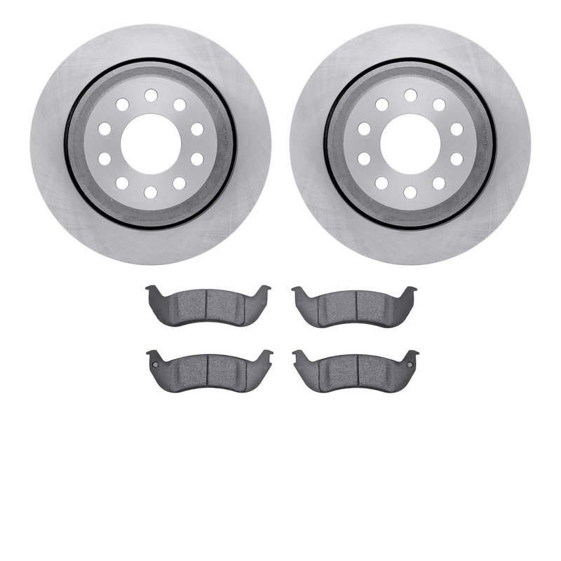Dynamic Friction 6302-55005 Disc Brake Kit - Rear