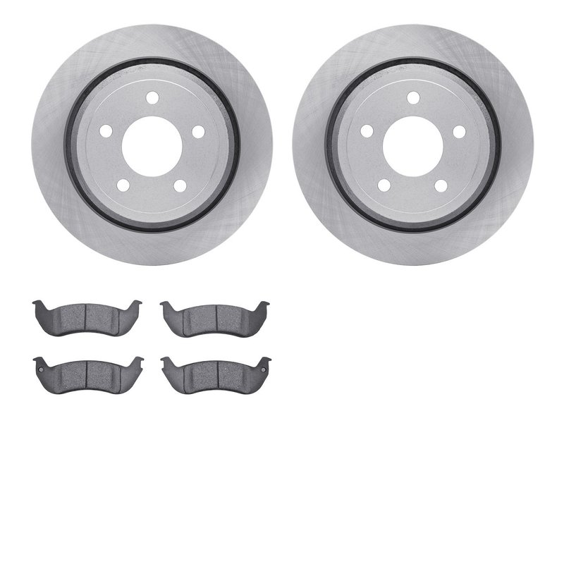 Dynamite Friction 6302-56034 Disc Brake Kit - Rear