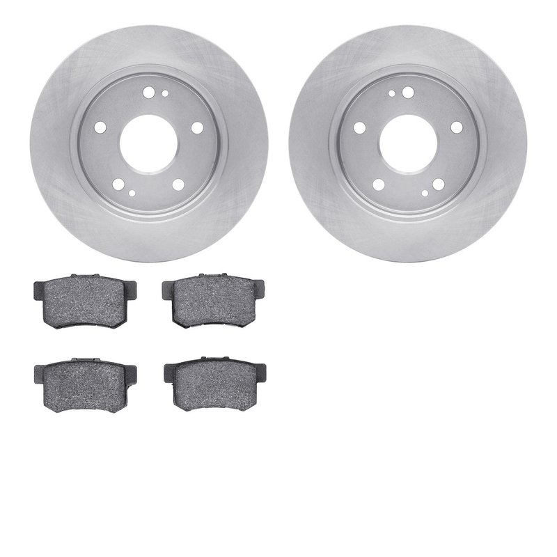Dynamite Friction 6302-59044 Disc Brake Kit - Rear