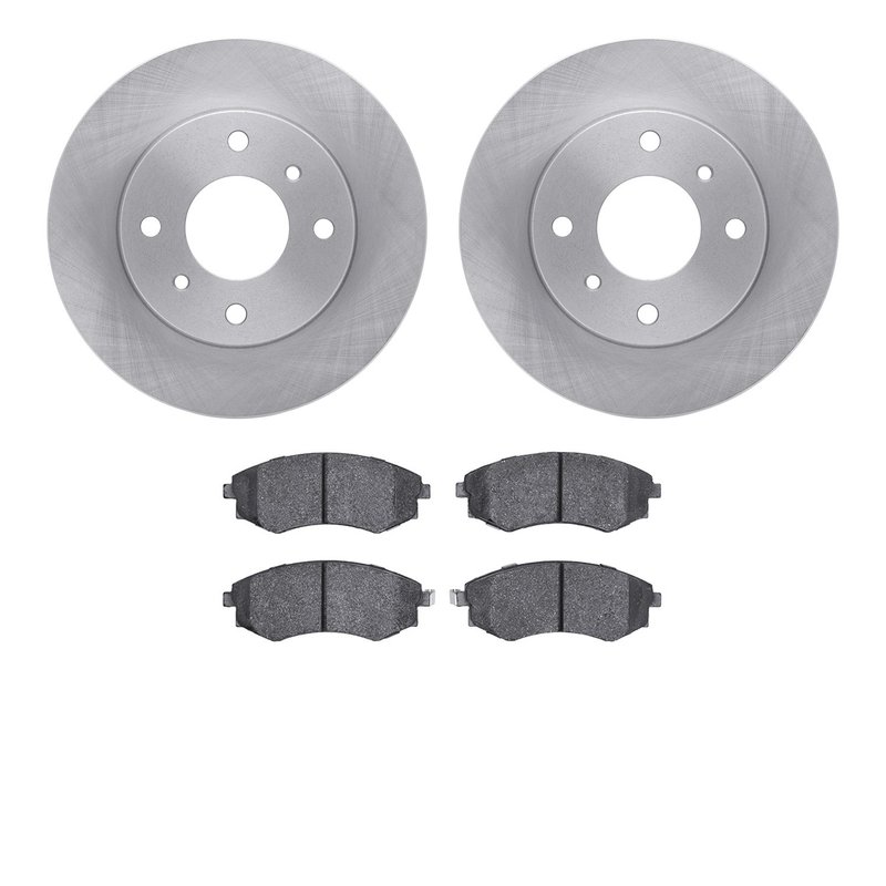 Dynamic Friction 6302-67080 Disc Brake Kit - Front