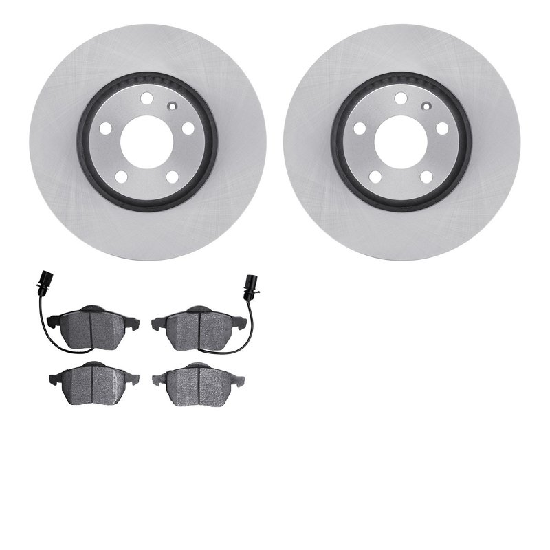 Dynamite Friction 6302-73048 Disc Brake Kit - Front