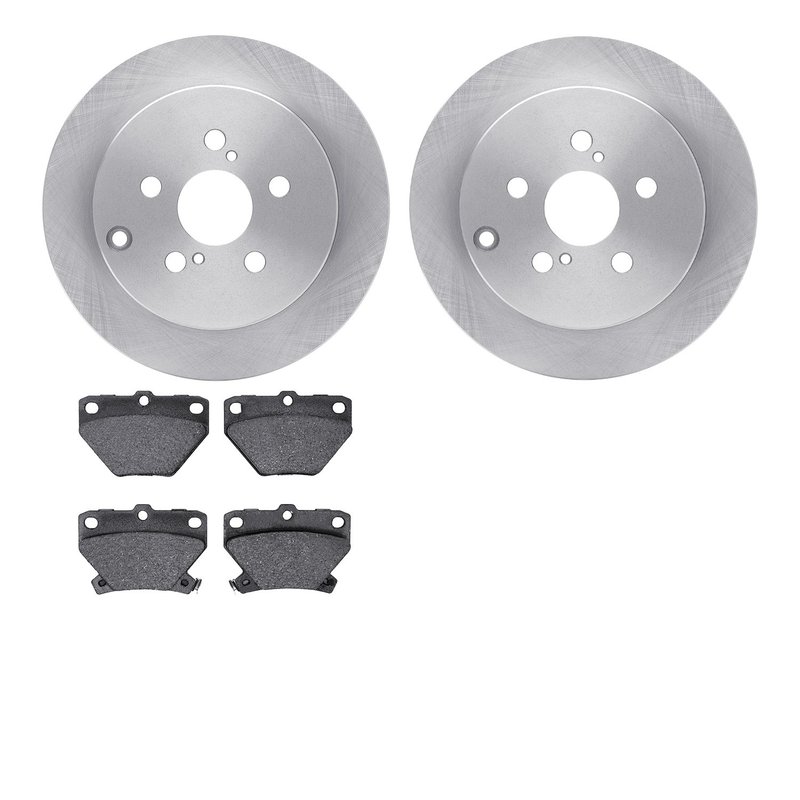 Dynamic Friction 6302-76123 Disc Brake Kit - Rear