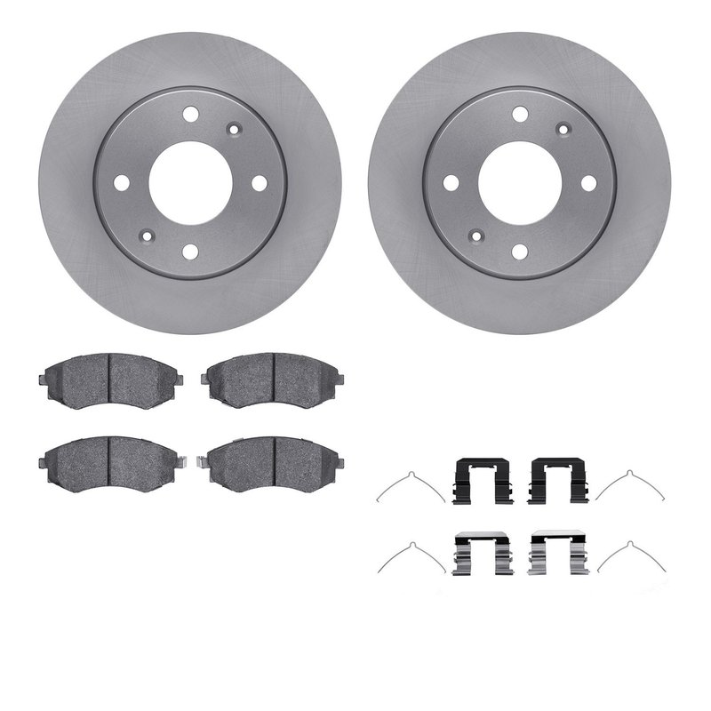 Dynamic Friction 6312-03015 Disc Brake Kit - Front
