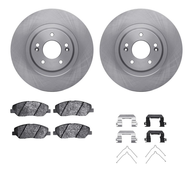 Dynamite Friction 6312-03042 Disc Brake Kit - Front