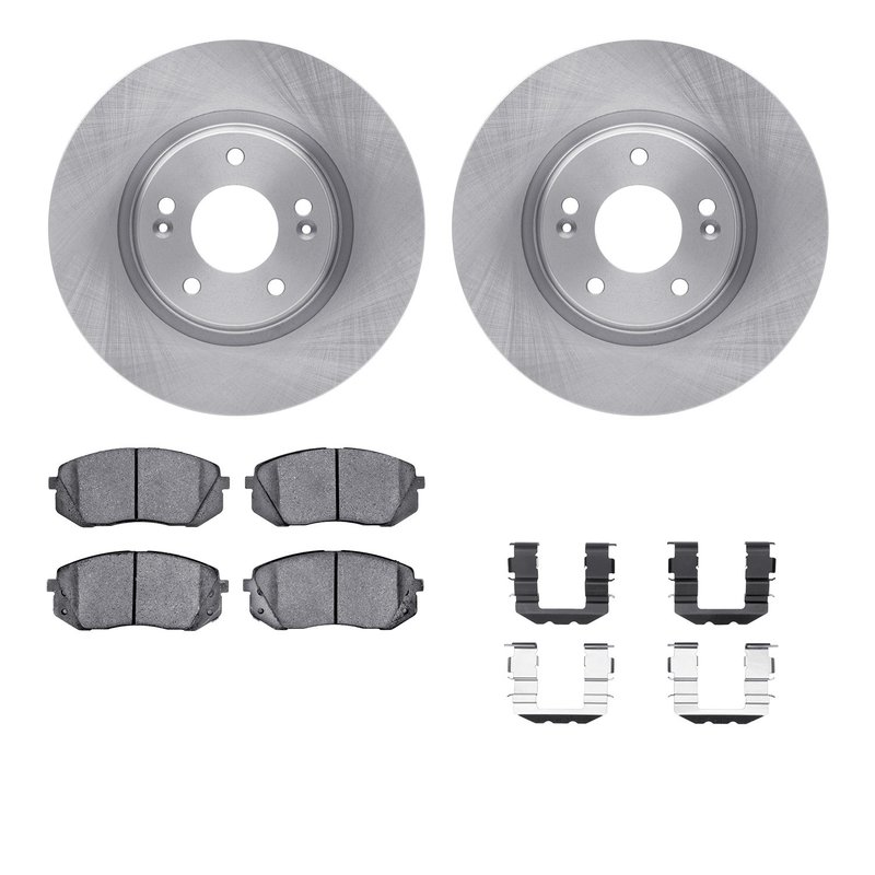 Dynamic Friction 6312-03046 Disc Brake Kit - Front