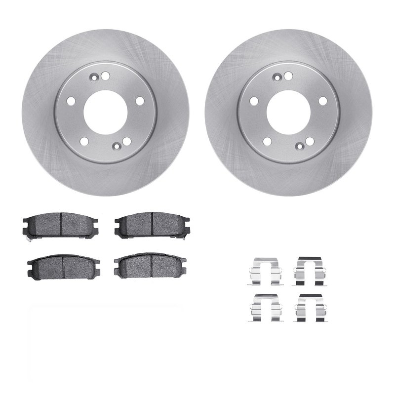 Dynamic Friction 6312-13015 Disc Brake Kit - Rear