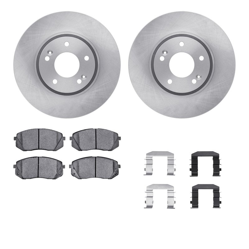 Dynamic Friction 6312-21025 Disc Brake Kit - Front