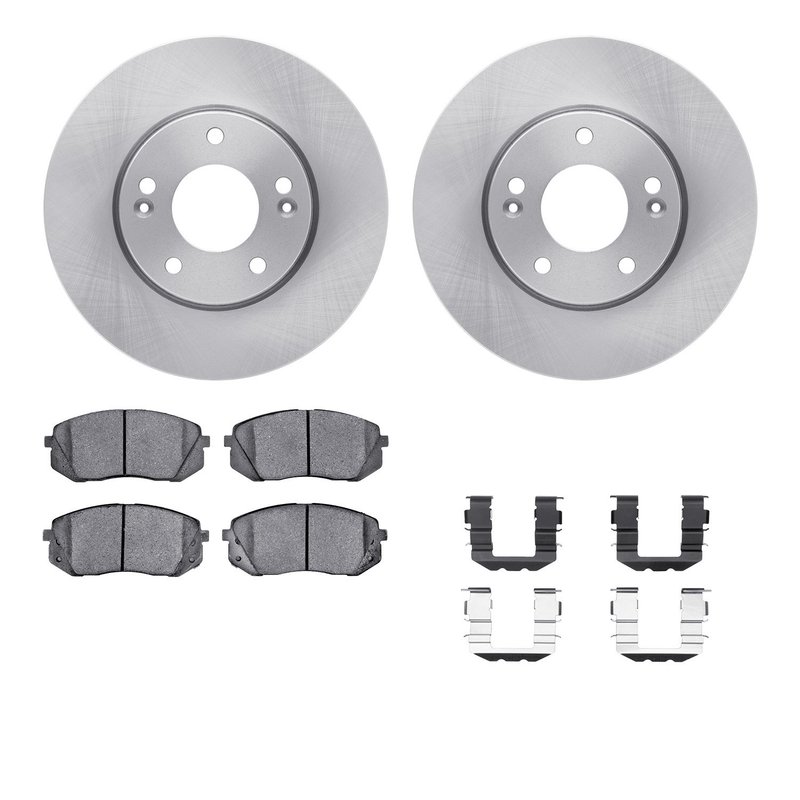 Dynamic Friction 6312-21026 Disc Brake Kit - Front