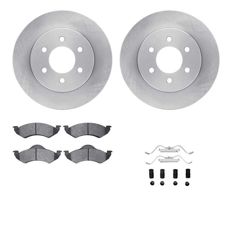 Dynamic Friction 6312-40077 Disc Brake Kit - Front