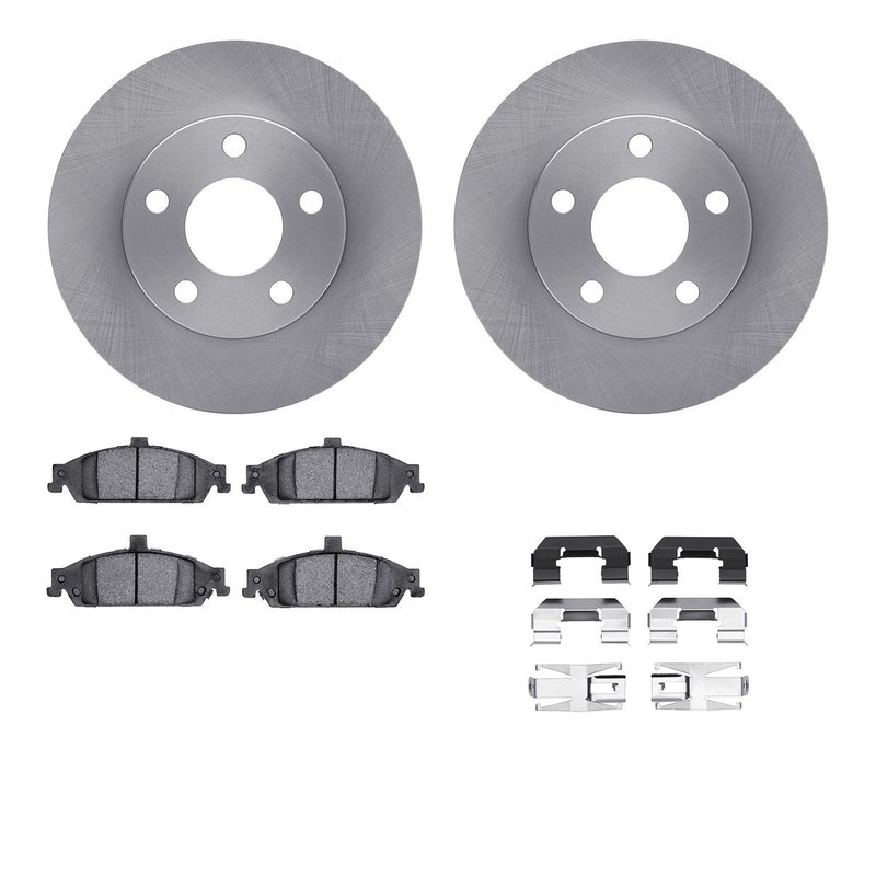 Dynamic Friction 6312-47044 Disc Brake Kit - Front
