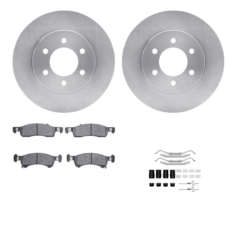 Dynamite Friction 6312-54148 Disc Brake Kit - Front