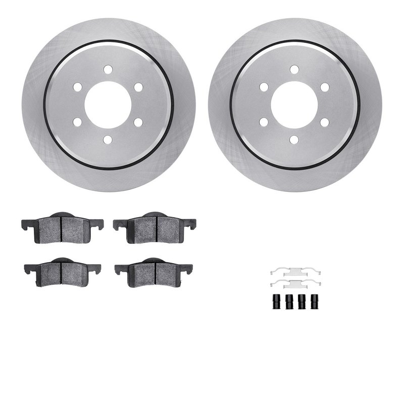Dynamite Friction 6312-54149 Disc Brake Kit - Rear