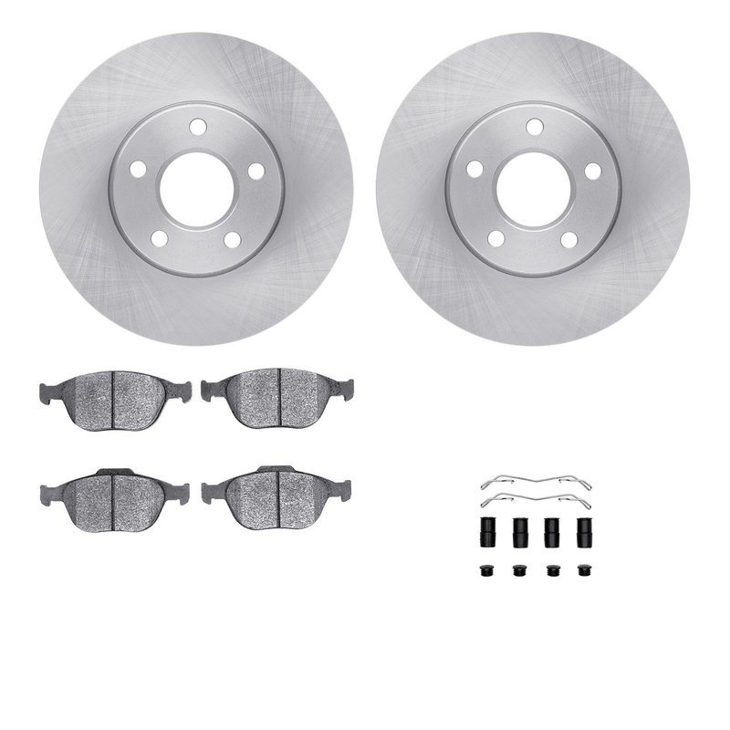 Dynamic Friction 6312-54153 Disc Brake Kit - Front