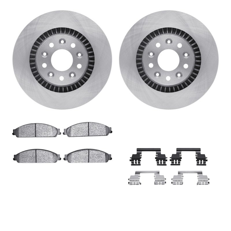 Dynamite Friction 6312-54177 Disc Brake Kit - Front