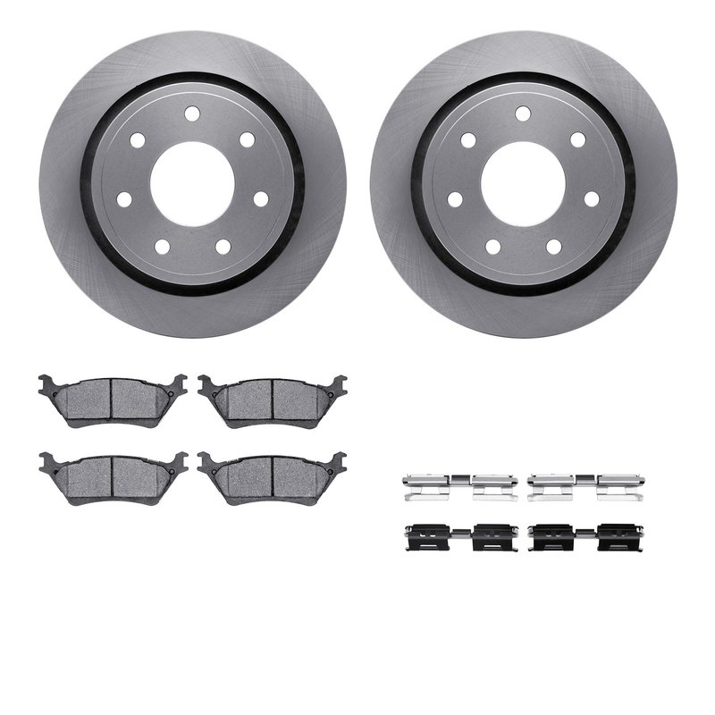 Dynamic Friction 6312-54208 Disc Brake Kit - Rear