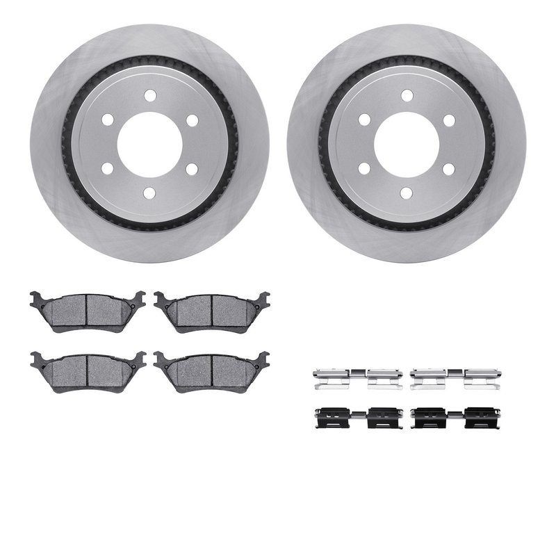 Dynamic Friction 6312-54209 Disc Brake Kit - Rear