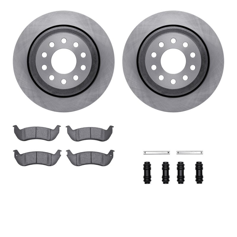 Dynamic Friction 6312-55005 Disc Brake Kit - Rear