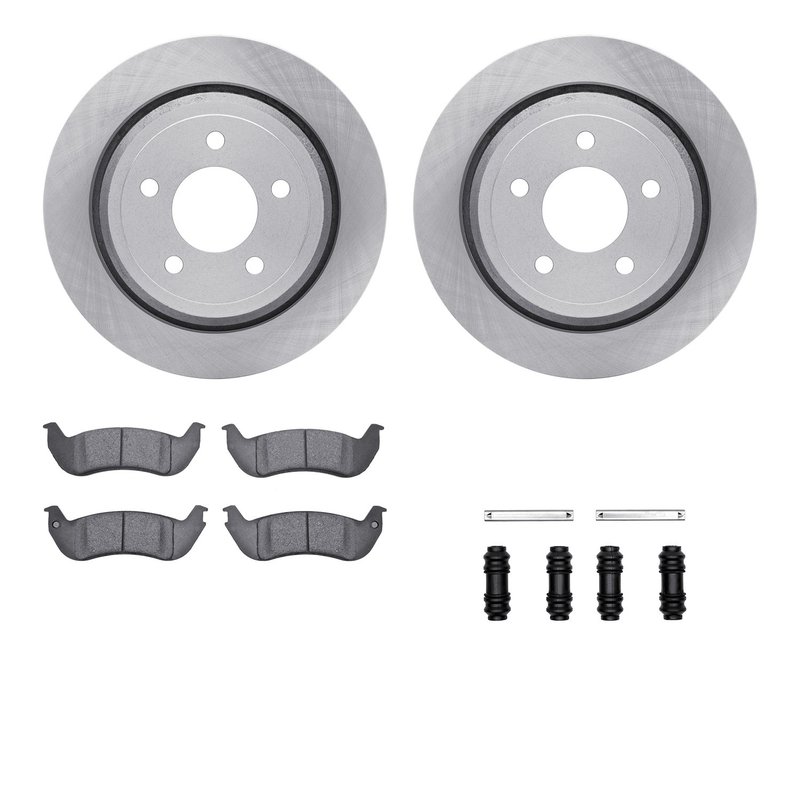 Dynamite Friction 6312-56034 Disc Brake Kit - Rear