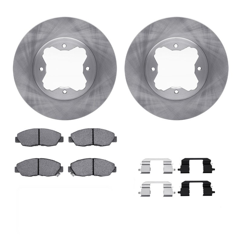 Dynamic Friction 6312-59032 Disc Brake Kit - Front