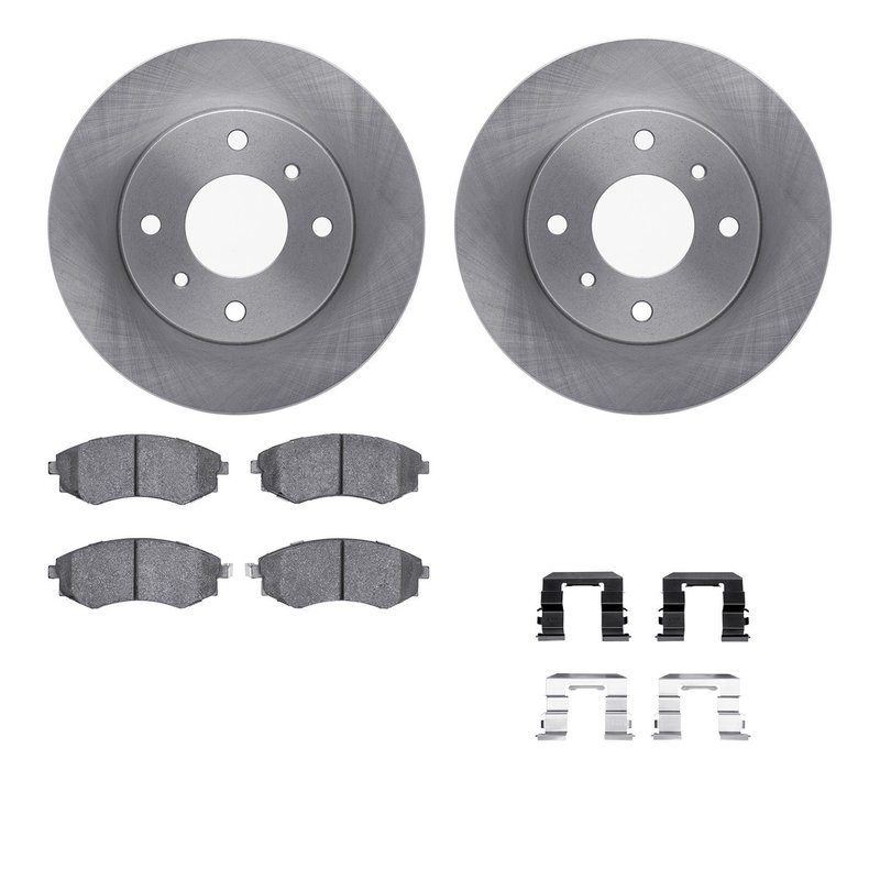 Dynamic Friction 6312-67080 Disc Brake Kit - Front