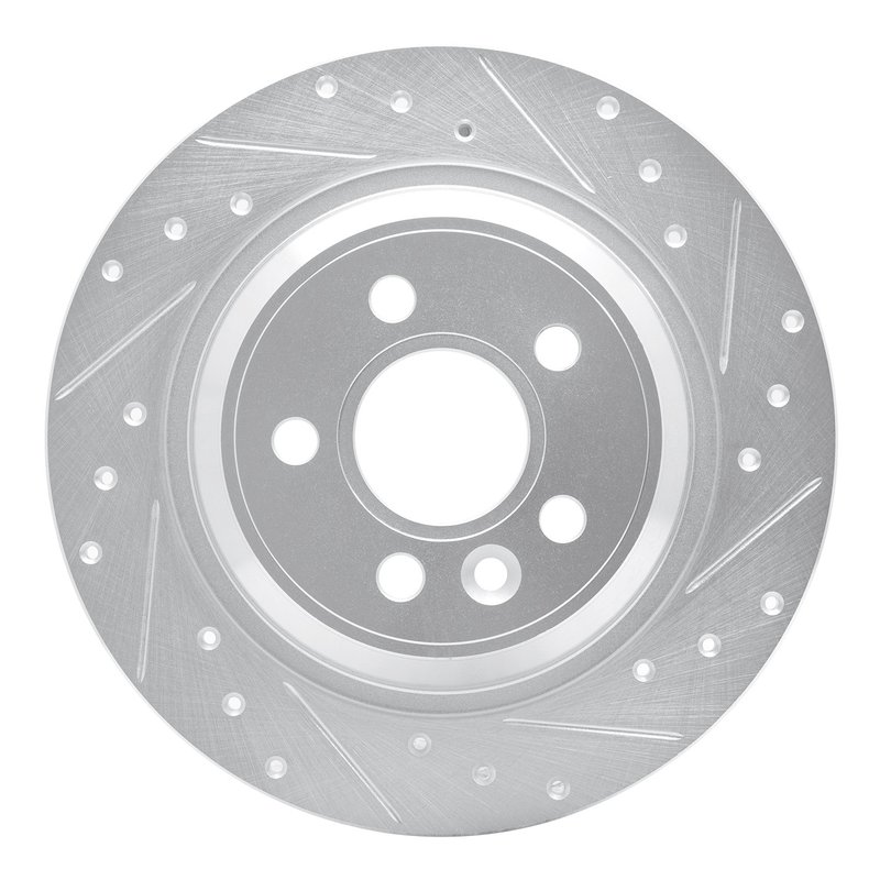 Dynamite Friction 631-27035R Disc Brake Rotor - Rear Right