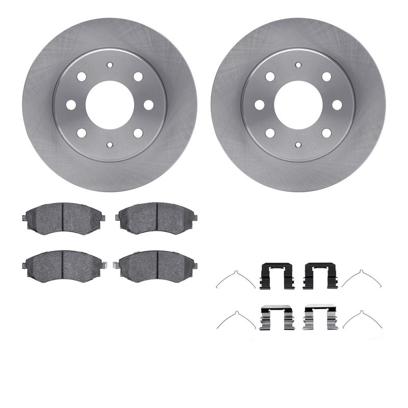 Dynamic Friction 6312-72065 Disc Brake Kit - Front