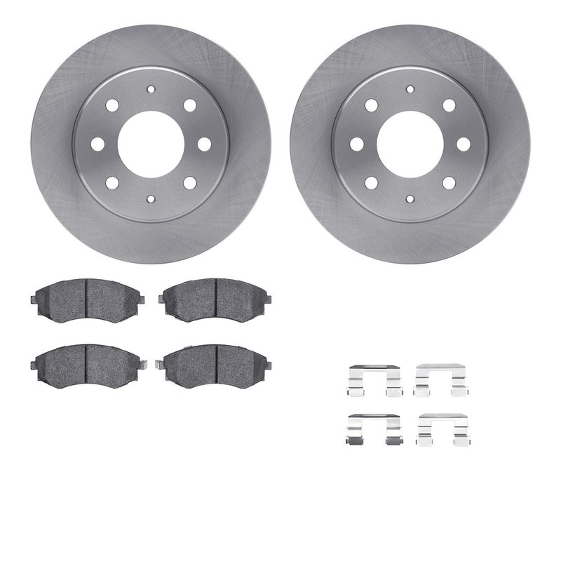 Dynamic Friction 6312-72066 Disc Brake Kit - Front