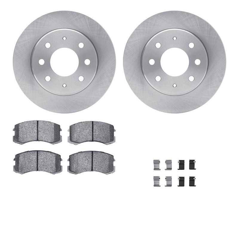 Dynamic Friction 6312-72076 Disc Brake Kit - Front