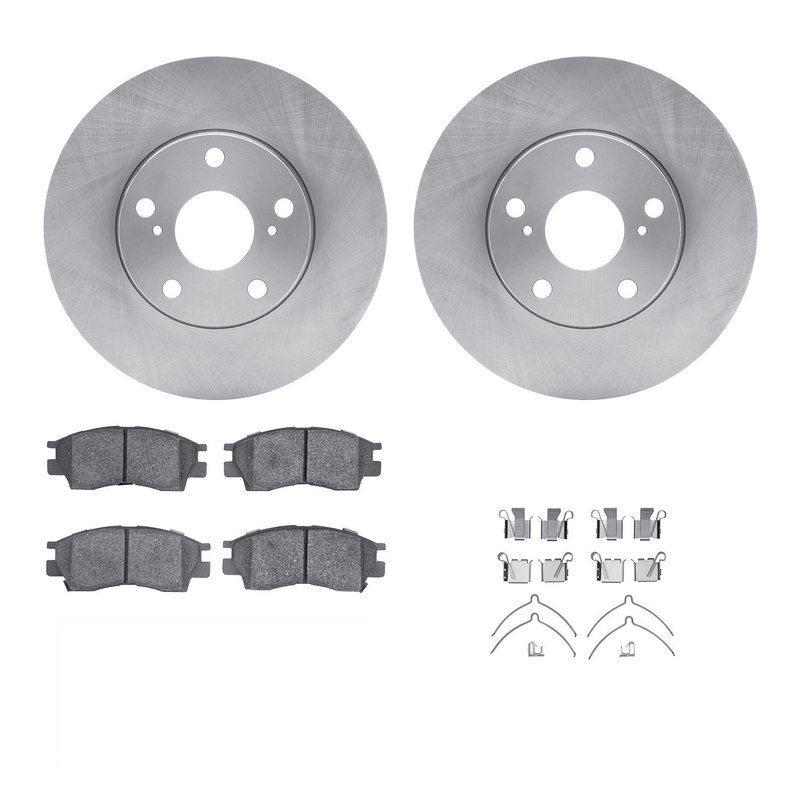 Dynamite Friction 6312-76079 Disc Brake Kit - Front