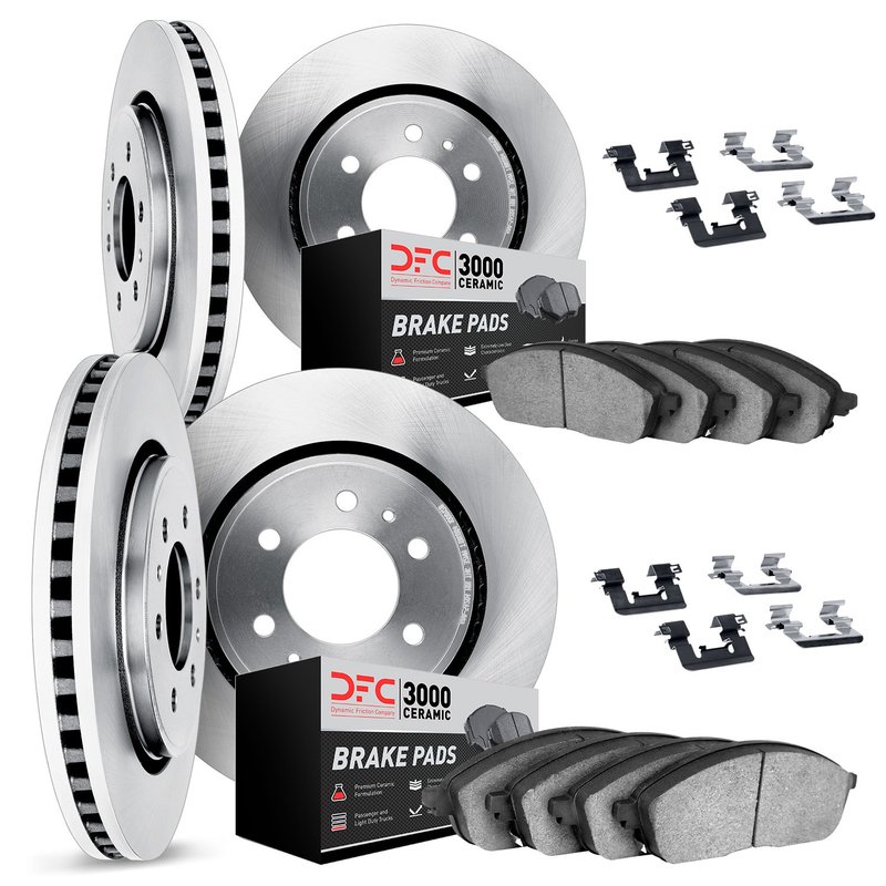 Dynamite Friction 6314-54060 Disc Brake Kit - Front and Rear