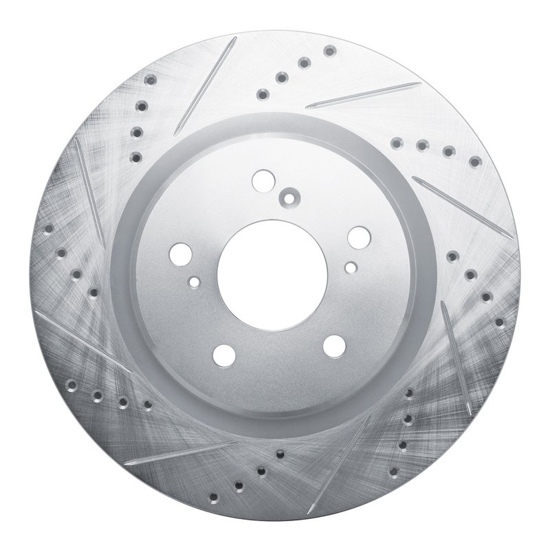 Dynamite Friction 631-58035L Disc Brake Rotor - Front Left