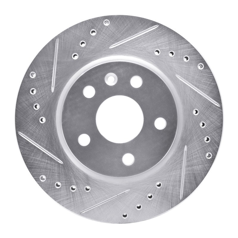Dynamic Friction 631-74037L Disc Brake Rotor - Front Left