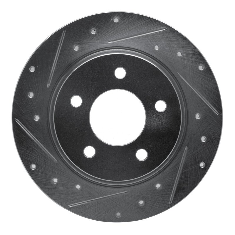 Dynamite Friction 631-80040L Disc Brake Rotor - Rear Left