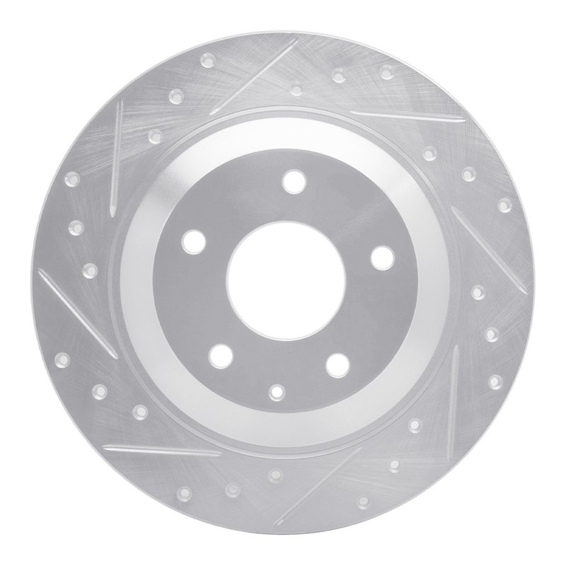 Dynamite Friction 631-80070L Disc Brake Rotor - Rear Left