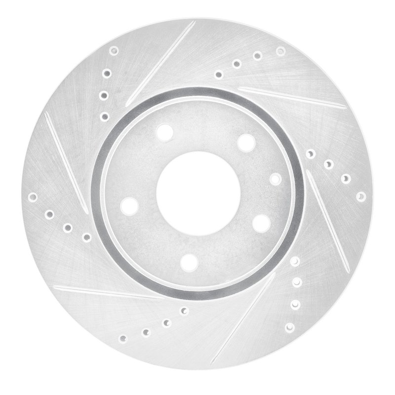 Dynamite Friction 631-80076L Disc Brake Rotor - Front Left