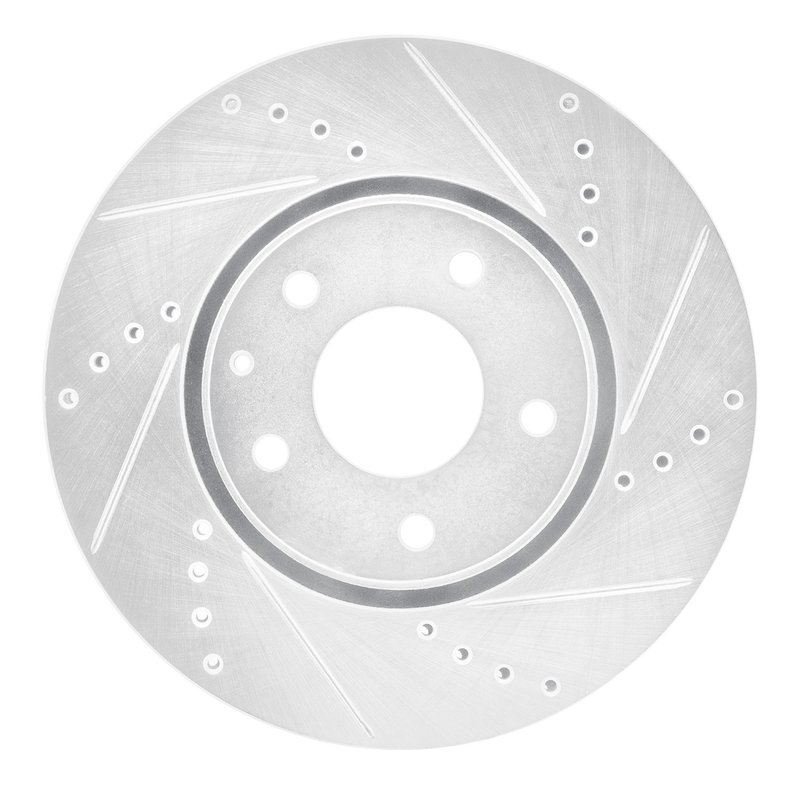 Dynamite Friction 631-80076R Disc Brake Rotor - Front Right