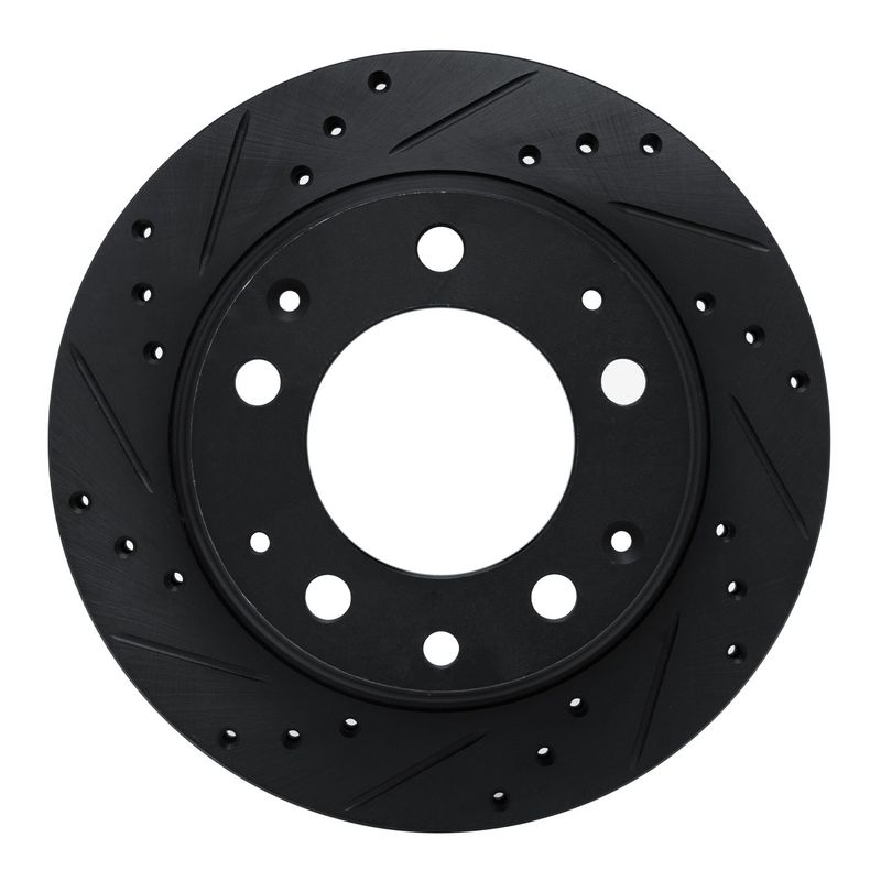 Dynamic Friction 633-02002L Disc Brake Rotor - Rear Left