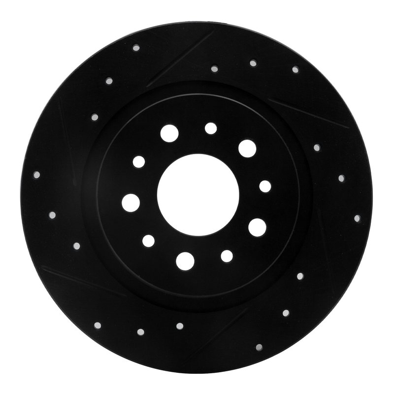 Dynamic Friction 633-07003L Disc Brake Rotor - Rear Left
