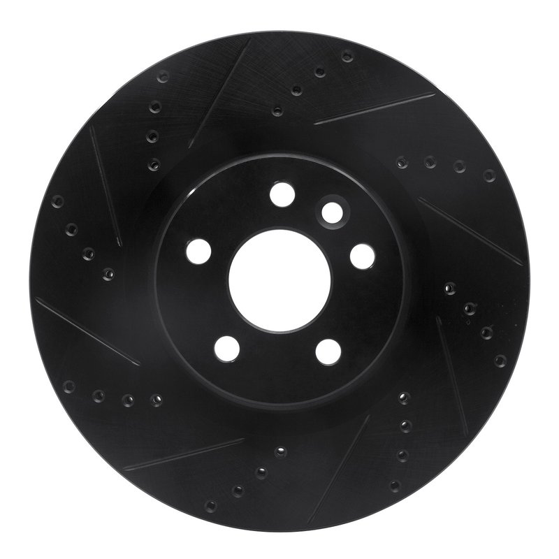 Dynamite Friction 633-11025L Disc Brake Rotor - Front Left