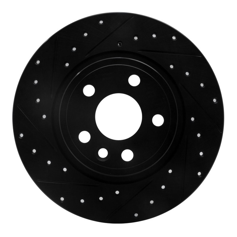 Dynamite Friction 633-11027L Disc Brake Rotor - Rear Left