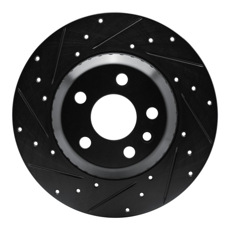 Dynamite Friction 633-11034L Disc Brake Rotor - Rear Left