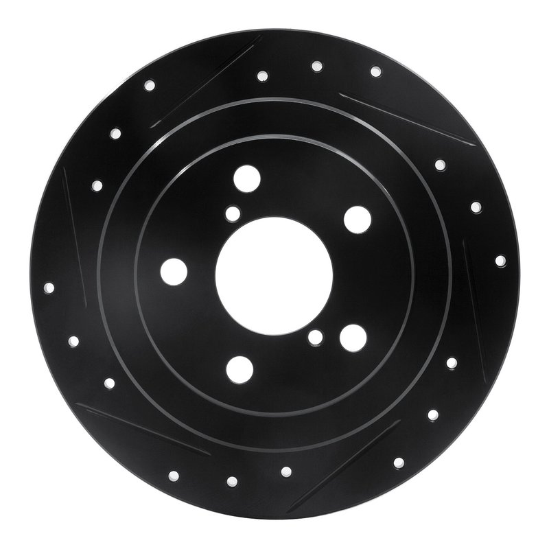 Dynamite Friction 633-13008L Disc Brake Rotor - Rear Left