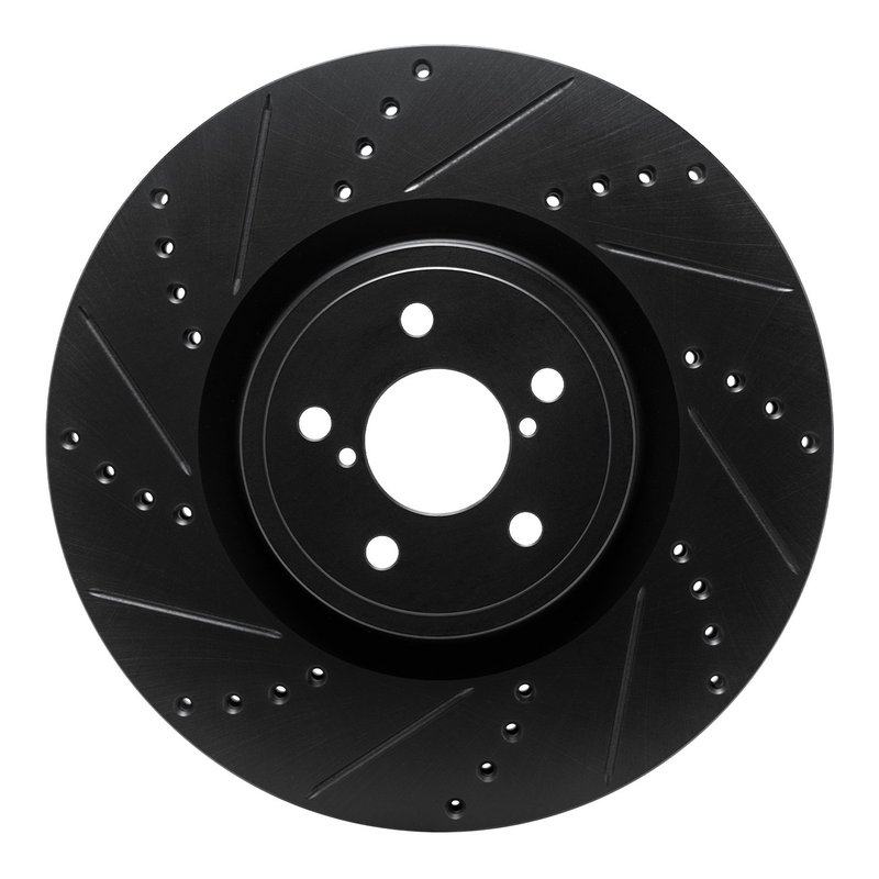 Dynamite Friction 633-13014L Disc Brake Rotor - Front Left