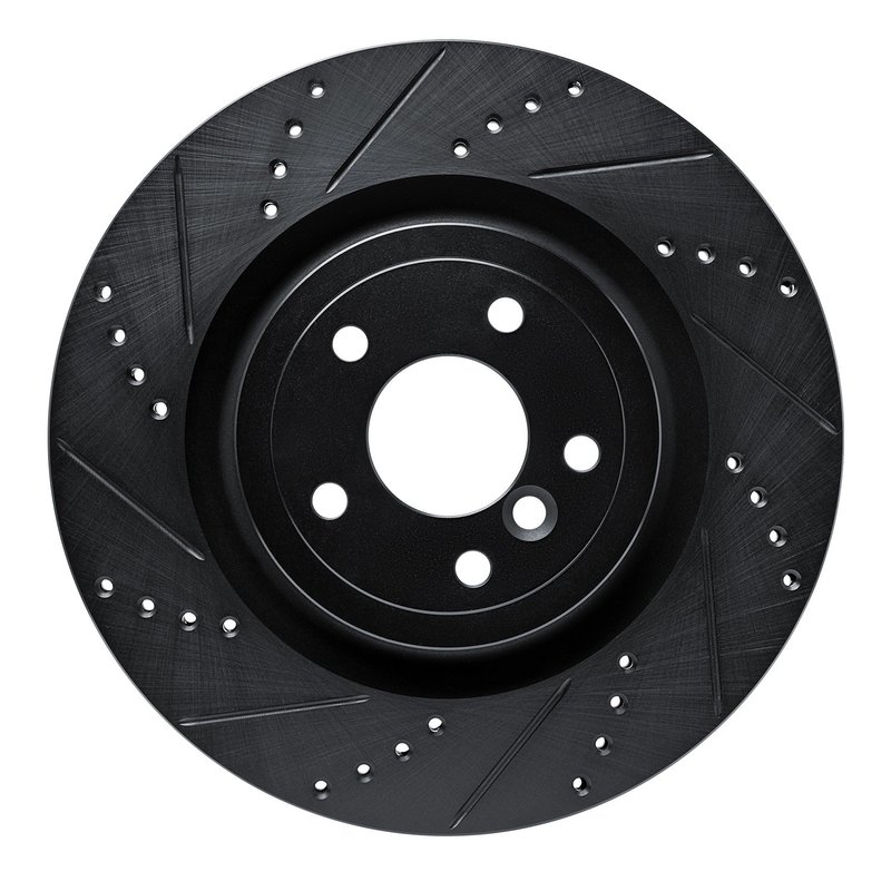 Dynamite Friction 633-20035L Disc Brake Rotor - Rear Left
